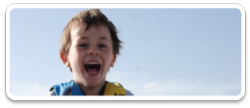 Happy child with high self esteem